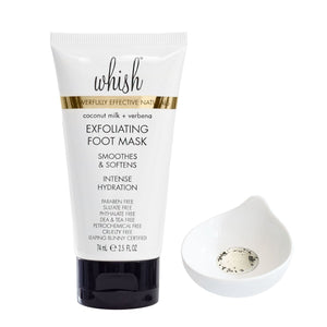 
            
                Load image into Gallery viewer, Coconut &amp;amp; Verbena Exfoliating Foot Mask
            
        